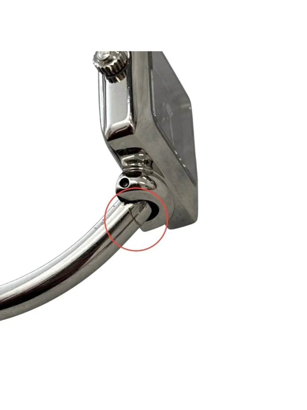 Gucci Square Quartz Watch Black Dial Silver - Picture 12 of 13